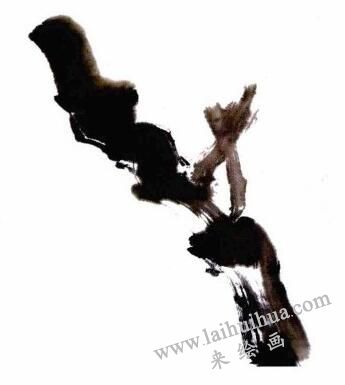 國(guó)畫(huà)梅花的畫(huà)法步驟01