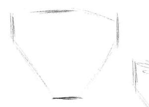 小椰子樹素描畫法步驟01
