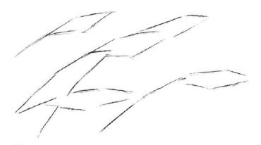 蘆葦素描畫法步驟01