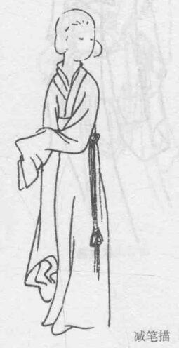 減筆描，十八描圖例