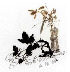 蘭花的畫(huà)法范畫(huà)畫(huà)法步驟02