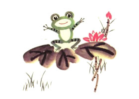 小蝌蚪找媽媽兒童水墨畫畫法