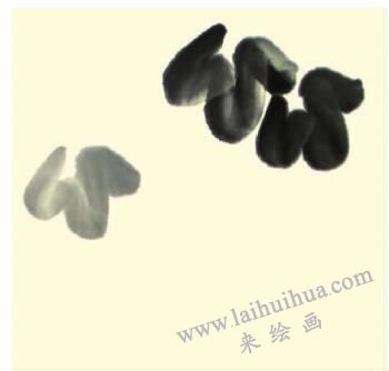 秋葫蘆兒童水墨畫畫法步驟01