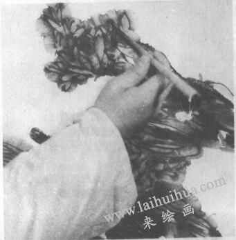 水墨畫技法之沖線法（圖例）02