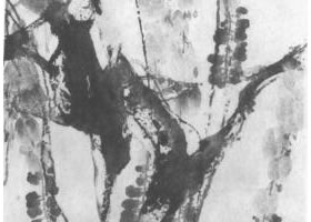 水墨畫技法之點(diǎn)水法