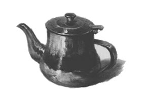 不銹鋼水壺作畫(huà)步驟與結(jié)構(gòu)素描練習(xí)