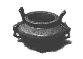 鼎的結(jié)構(gòu)與作畫(huà)步驟素描練習(xí)