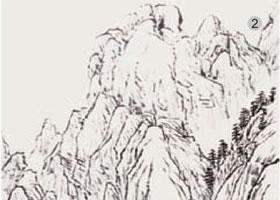 山水畫之山的畫法與構(gòu)圖