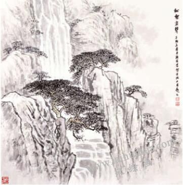 柏樹的畫法