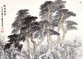 松樹的技法與解析