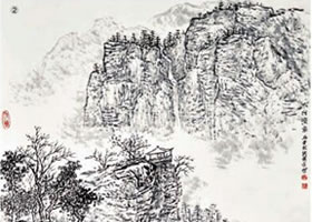 水墨山水畫皴染法