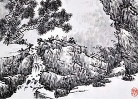 水墨山水畫(huà)積染法