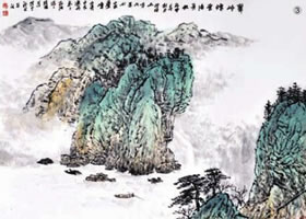 水墨山水畫(huà)罩染法