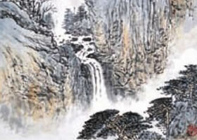 水墨山水畫(huà)混染法