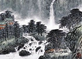 水墨山水畫(huà)烘染法