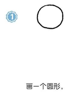 服務(wù)員簡(jiǎn)筆畫(huà)畫(huà)法步驟01