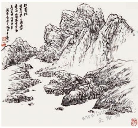 積墨法