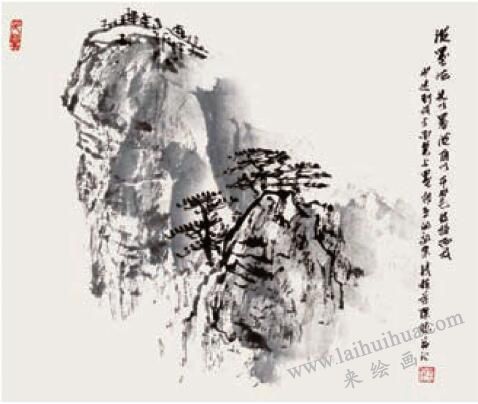 潑墨法