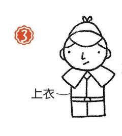 偵探簡筆畫畫法步驟03