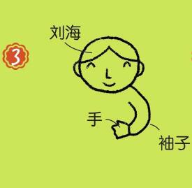 老師簡筆畫畫法步驟03
