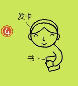 老師簡筆畫畫法步驟04