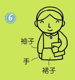 老師簡筆畫畫法步驟06