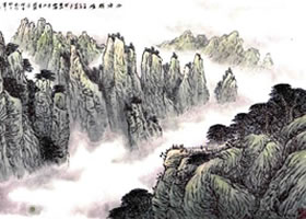山水畫(huà)的創(chuàng)作程序