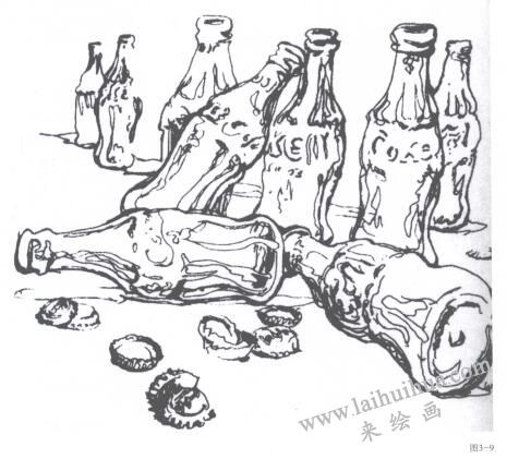 結(jié)構(gòu)素描的類型：空間結(jié)構(gòu)