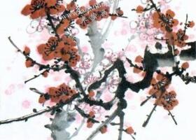 梅花圖的圈點(diǎn)技法