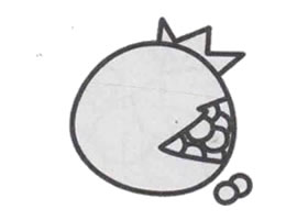 石榴簡(jiǎn)筆畫