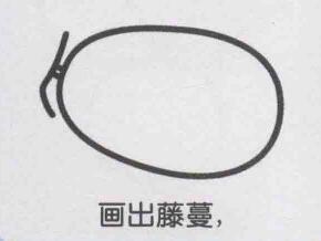 香瓜簡筆畫畫法步驟04