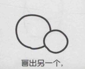 杏子簡筆畫畫法步驟02