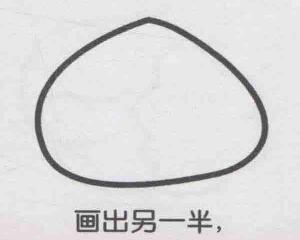 板栗簡筆畫畫法步驟02