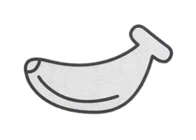 香蕉簡(jiǎn)筆畫(huà)
