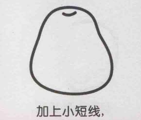 梨子簡(jiǎn)筆畫(huà)畫(huà)法步驟03