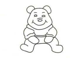 維尼熊簡(jiǎn)筆畫(huà)