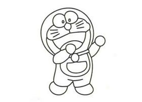 機(jī)器貓簡(jiǎn)筆畫(huà)