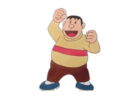 胖虎簡筆畫