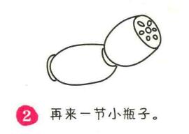 蓮藕簡(jiǎn)筆畫畫法步驟02