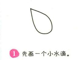 油菜簡筆畫畫法步驟01