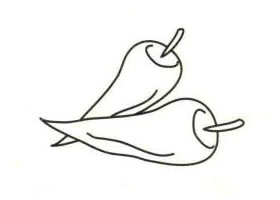 辣椒簡(jiǎn)筆畫