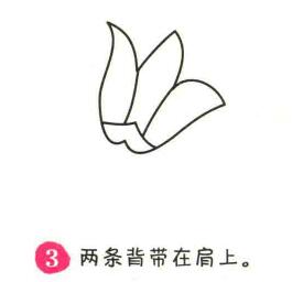百合花簡(jiǎn)筆畫(huà)畫(huà)法步驟03