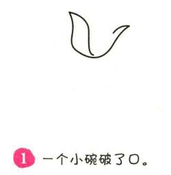 玫瑰花簡(jiǎn)筆畫畫法步驟01