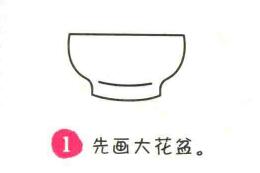 君子蘭簡筆畫畫法步驟01