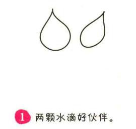 馬蹄蓮簡筆畫畫法步驟01