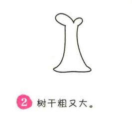 柳樹簡筆畫畫法步驟02
