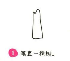 楊樹(shù)簡(jiǎn)筆畫畫法步驟01