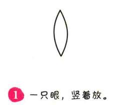 蝴蝶簡筆畫畫法步驟01