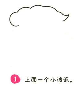 閃電簡(jiǎn)筆畫畫法步驟01