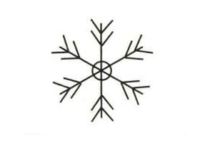 雪花簡(jiǎn)筆畫
